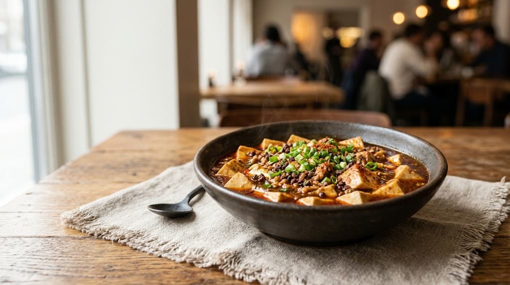 A dish served at an independent restaurant